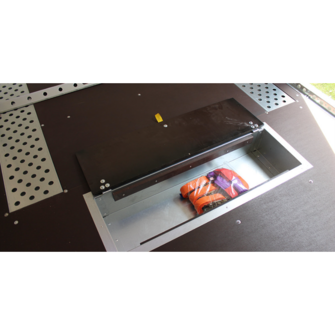 Woodford Galaxy - Lukket trailer - 3.500 kg - Lang, smal model - 3 aksler